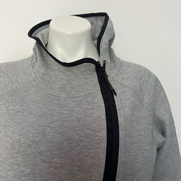 Nike High Low Asymmetrical Zip up Hooded sweatshirt - Picture 3 of 8